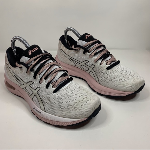 ❌SOLD❌ Asics Gel-Cumulus 22 FlyteFoam 1012A839 Women's Size: 8 White/Pink Shoes. - Picture 13 of 15